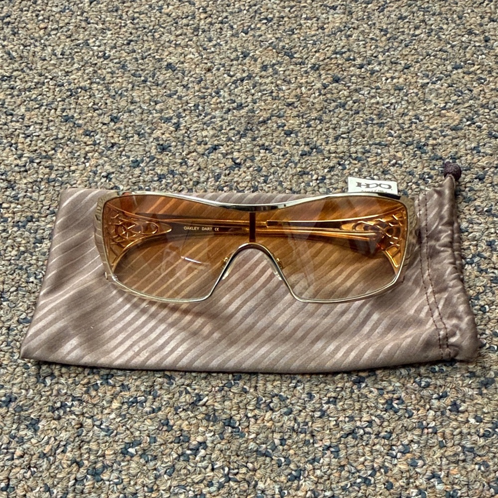 Oakley Women's Sunglasses - Gold Frame with Brown Lenses